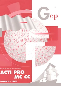 Acti Pro MC CC BEP comptabilité