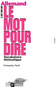 Allemand. Vocabulaire thématique