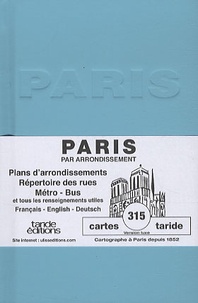  Taride - Paris par arrondissement.