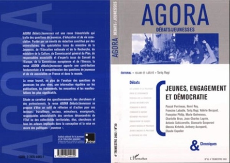 Tariq Ragi - Agora Débats/Jeunesse N° 30 / 4e trimestre : Jeunes, engagement et démocratie.