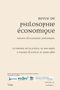 La théorie de la justice, 50 ans après