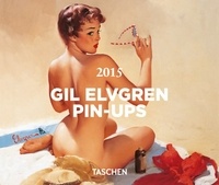  Taschen - Ephéméride Gil Elvgren Pin-ups 2015 - Bloc-notes sur support plastique.