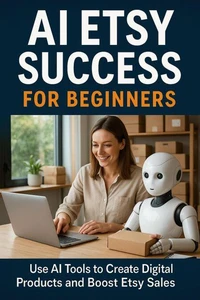 AI Etsy Success for Beginners: Use AI Tools to Create Digital Products and Boost Etsy Sales