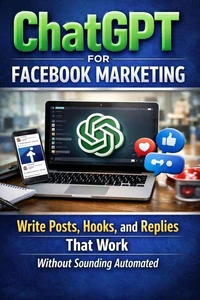 ChatGPT for Facebook Marketing: Write Posts, Hooks, and Replies That Work Without Sounding Automated