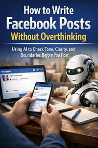 How to Write Facebook Posts Without Overthinking: Using AI to Check Tone, Clarity, and Boundaries Before You Post