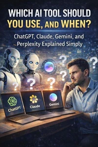 Which AI Tool Should You Use, and When?: ChatGPT, Claude, Gemini, and Perplexity Explained Simply