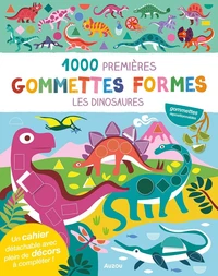 1000 premières gommettes formes Les dinosaures