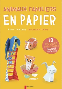 Animaux familiers en papier