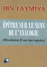 EPîTRE SUR LE SENS DE L’ANALOG