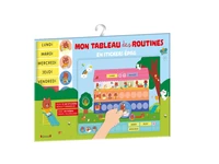 Stickers épais - Mon tableau des routines