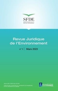  Office international de l'eau - Revue juridique de l'Environnement N° 1, Mars 2023 : .