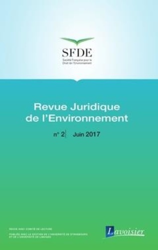  Office international de l'eau - Revue juridique de l'Environnement N° 2, Juin 2017 : .