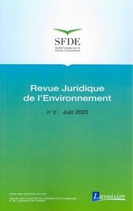  Office international de l'eau - Revue juridique de l'Environnement N° 2, Juin 2023 : .