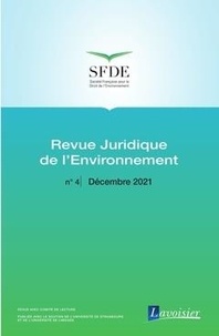  Office international de l'eau - Revue juridique de l'Environnement N° 4, Décembre 2021 : .