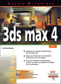 Ted Boardman - 3ds max 4. 1 Cédérom