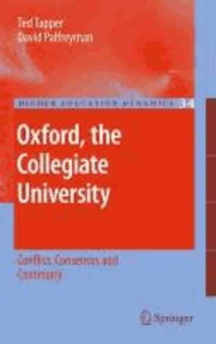 Oxford, the Collegiate University - Conflict,... de Ted Tapper - Livre -  Decitre