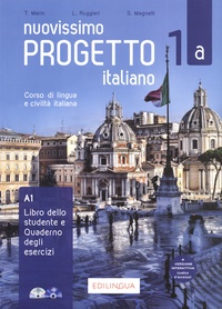 Telis Marin et Lorenza Ruggieri - Nuovissimo Progetto italiano 1a - Libro dello studente e Quaderno degli esercizi A1. 1 DVD + 1 CD audio