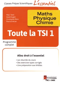 Toute la TSI 1re année