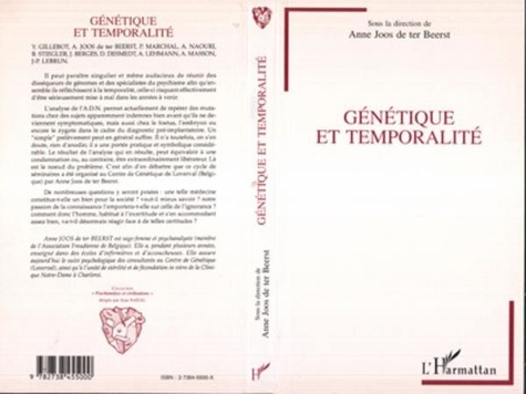  Ter Beerst - Génétique et temporalité - (séminaire, 1996, Loverval].