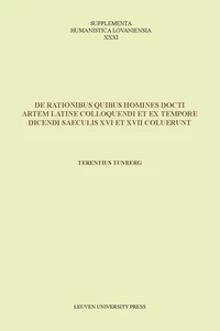 De rationibus quibus homines docti artem latine colloquendi et ex tempore dicendi saeculis XVI et XVII coluerunt