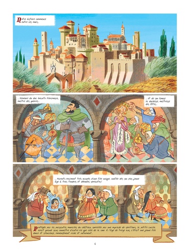 Tosca des bois Tome 1 Jeunes filles, chevaliers, hors-la-loi et ménestrels