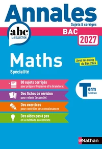 Annales Mathématiques Tle Spécialité