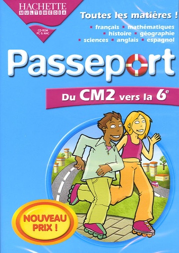 Passeport du CM2 vers la 6e - CD-ROM de Hachette Multimédia - Livre -  Decitre