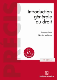 Introduction générale au droit 2027. 18e éd.