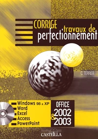 Travaux de perfectionnement Office 2002 & 2003