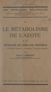 Le métabolisme de l'azote (2)