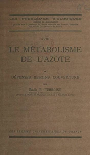 Le métabolisme de l'azote