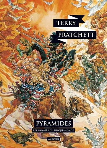 Terry Pratchett - Les annales du Disque-Monde Tome 7 : Pyramides - Le livre de la sortie.