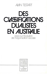 Les classifications dualistes en Australie