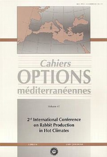  Testik - 2nd International conference on Rabbit production in hot climate (Cahiers Options méditerranéennes Vol.41 1999).