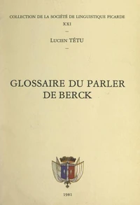 Glossaire du parler de Berck