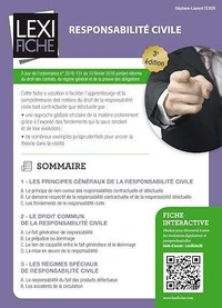 Responsabilité civile