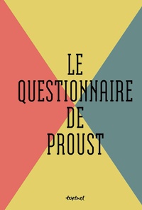  Textuel - Le questionnaire de Proust.
