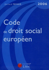 Code de droit social européen 2006