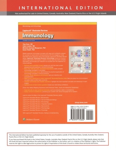Lippincott Illustrated Reviews: Immunology 3rd edition