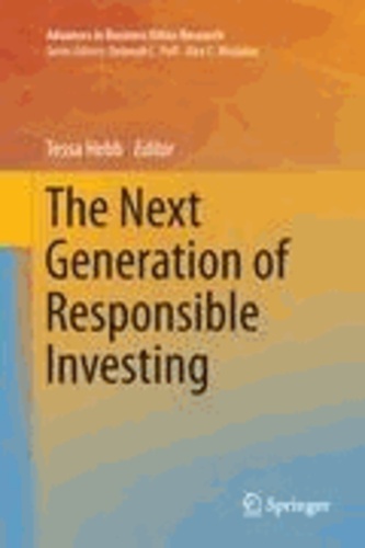 Tessa Hebb - The Next Generation of Responsible Investing.