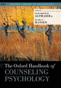 The Oxford Handbook of Counseling Psychology.