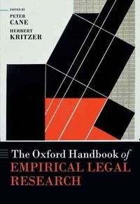 The Oxford Handbook of Empirical Legal Research.