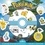 Pokémon. 30 stickers épais repositionnables, 4 décors à compléter