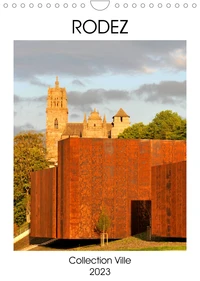 RODEZ Collection Ville (Calendrier mural 2023 DIN A4 vertical)