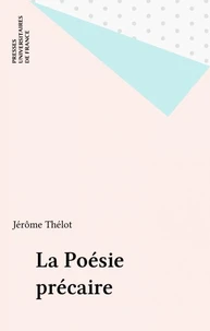 La poésie précaire