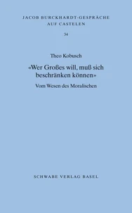 "Wer Großes will, muß sich beschränken können"