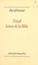 Théo Pfrimmer et Paul-Laurent Assoun - Freud lecteur de la Bible.