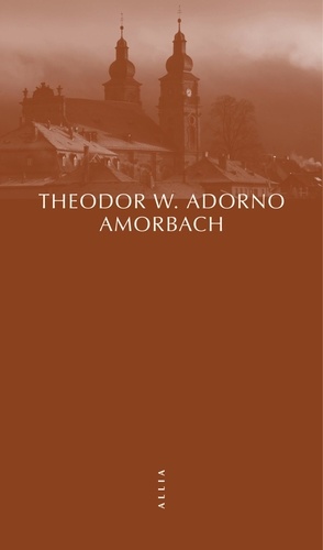 Amorbach et autres fragments autobiographiques