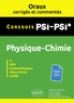 Théodore Cherrière et Alexandre Daby-seesaram - Physique-chimie PSI-PSI* Concours X, ENS, CentraleSupélec, Mines-Ponts, CCINP.