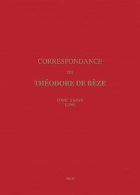 Correspondance de Théodore de Bèze